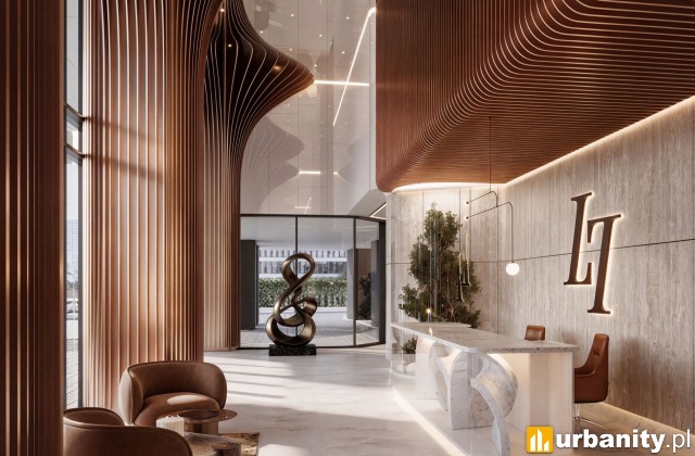 Liberty Tower by Cavatina w Warszawie, projekt inwestycji, wiz. materiały dewelopera