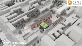 Teal i Sepia Office w Łodzi już z generalnym wykonawcą