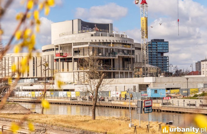 Wiecha na budowie nowego budynku Opery Nova, fot. Budimex