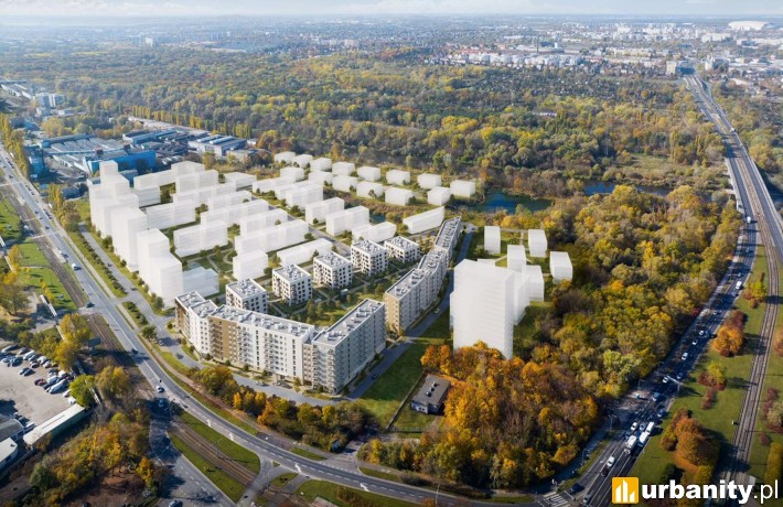 Projekt osiedla Portowo w Poznaniu, fot. materiały dewelopera