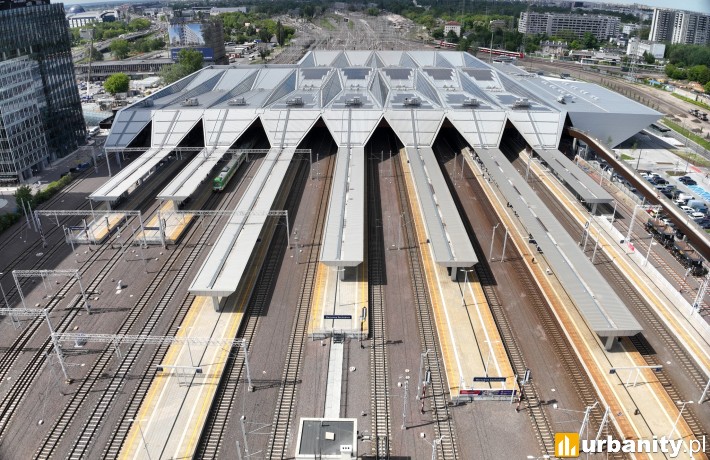 Dworzec Warszawa Zachodnia wkrótce ukończony, fot. Budimex