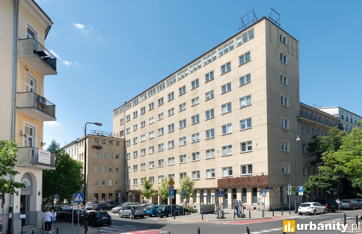 Budynek Wilcza House przed rozpoczęciem prac rozbiórkowych, fot. materiały prasowe