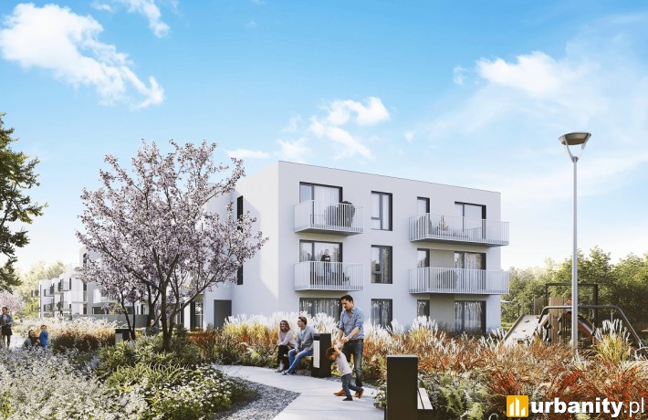 3 Wymiary Bronowice, projekt inwestycji, wiz. materiały dewelopera