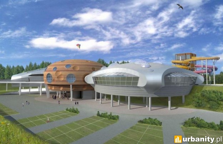 Aquapark w Słupsku - wizualizacja