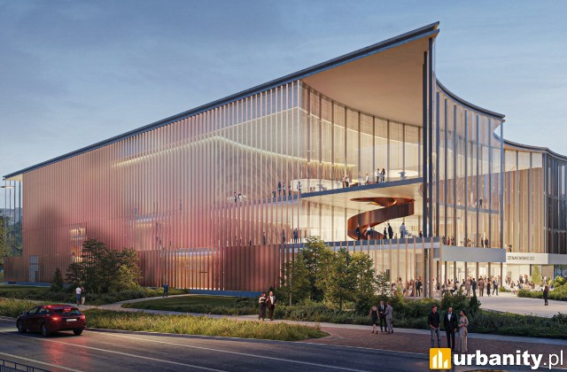 Projekt nowej siedziby Filharmonii im. Karola Szymanowskiego, wiz. Biuro Prasowe UMWM