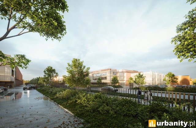Projekt nowego kampusu centrów danych pod Warszawą, wiz. Hillwood