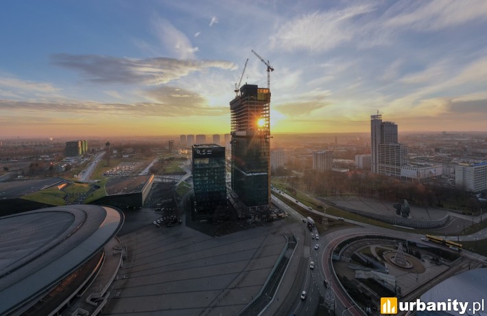 Postęp prac na budowie .KTW II - grudzień 2020 r. (fot. TDJ Estate)