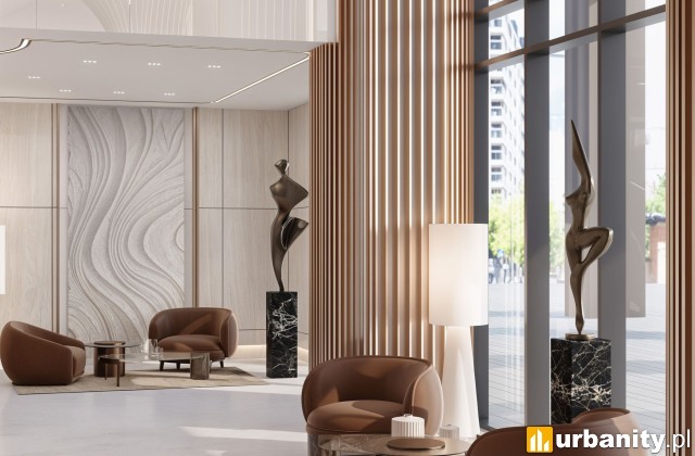 Liberty Tower by Cavatina w Warszawie, projekt inwestycji, wiz. materiały dewelopera