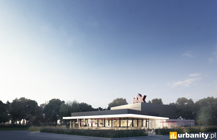 Max Premium Burgers w Gdańsku - projekt
