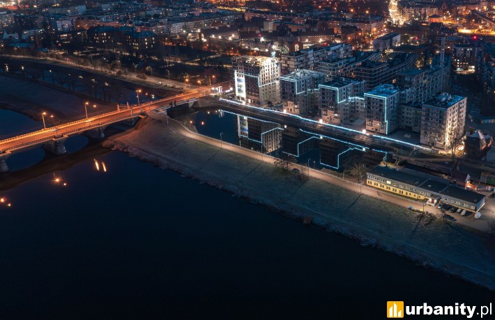 Przystań Reymonta we Wrocławiu, budowa, fot. Archicom