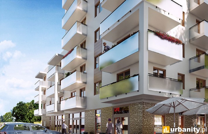 Projekt budynku H inwestycji Young City