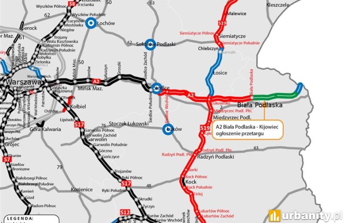 Nowy odcinek autostrady A2, fot. GDDKiA