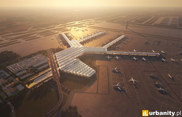 Centralny Port Komunikacyjny, wizualizacja, wiz. spółka CPK