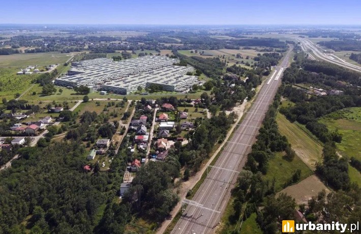 CTPark Łódź Airport, projekt inwestycji, wiz. materiały inwestora