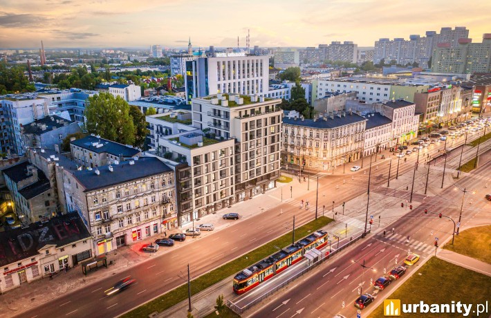 Diasfera Łódzka, III etap inwestycji, wiz. materiały dewelopera