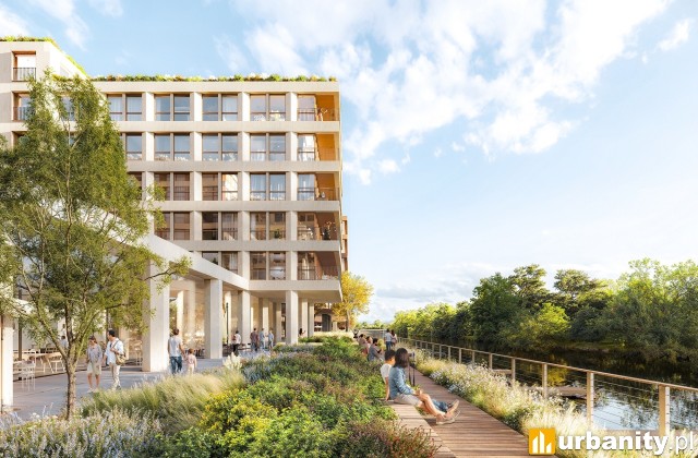 Koncepcja etapu Doki w Porcie Praskim, wiz. APA Wojciechowski Architekci