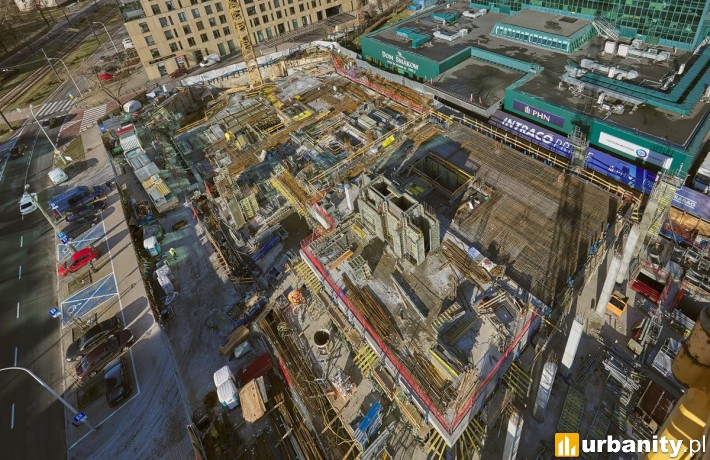 Biurowiec Intraco Prime - luty 2021 r. fot. PHN