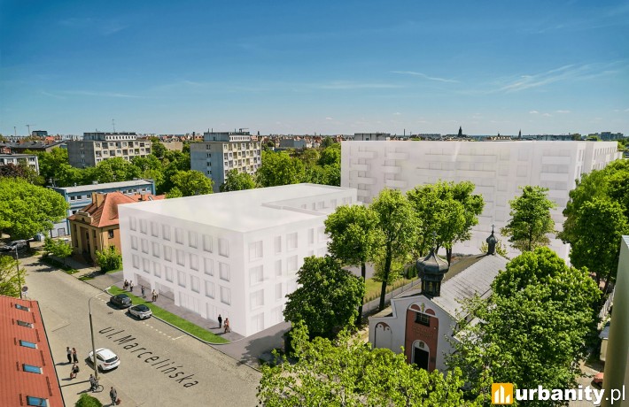 Marcelińska 18 w Poznaniu, koncepcja inwestycji, fot. materiały prasowe