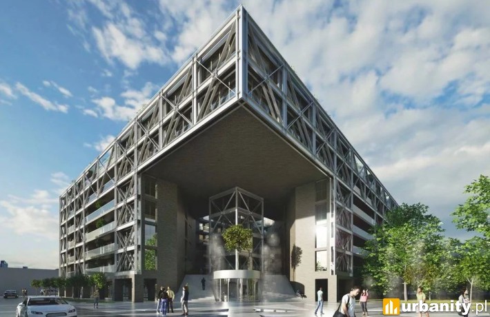 Zagospodarowanie kwartału ulic w rejonie południowego odcinka Piotrkowskiej, wiz. materiały inwestora