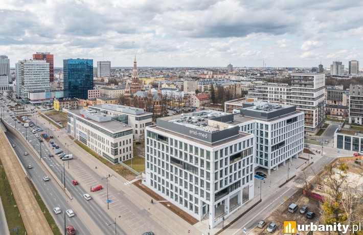 Biurowiec React w Łodzi, fot. materiały prasowe