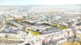 Retail Park Dzierżoniów, wizualizacja, fot. materiały prasowe