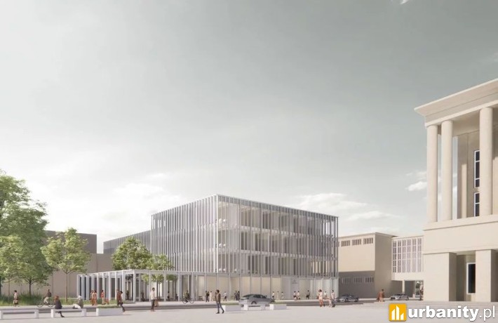 Archiwum Państwowe w Łodzi, koncepcja inwestycji, wiz. materiały prasowe