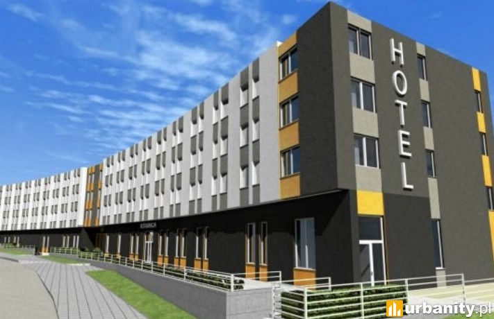 Wizualizacja szczecińskiego hotelu Vulcan