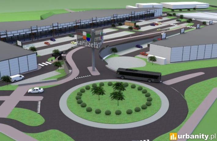 Projekt Karuzeli w miejscowości Jastrzębie Zdrój