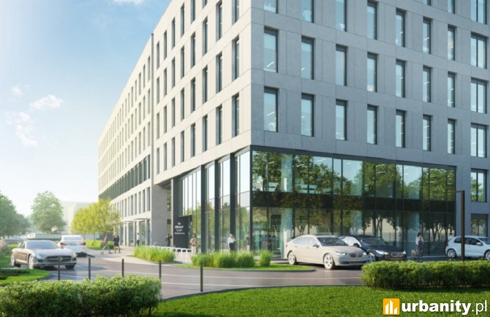 Projekt nowego biurowca przy Krakowskiej 35 we Wrocławiu