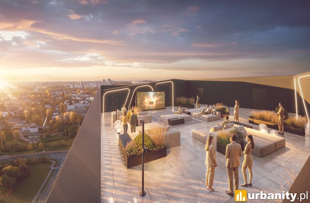 O27 Apartamenty Opolska w Katowicach, wiz. materiały dewelopera