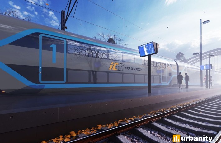 PKP Intercity stawia na piętrowe pociągi z prędkością do 200 km/h, wiz. PKP Intercity