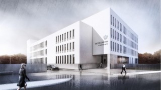 Wizualizacja gmachu Sądu Rejonowego w Nowym Sączu