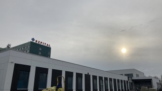 Gotowa bryła pawilonu Szpitalnego Oddziału Ratunkowego w Radomiu, fot. Strabag