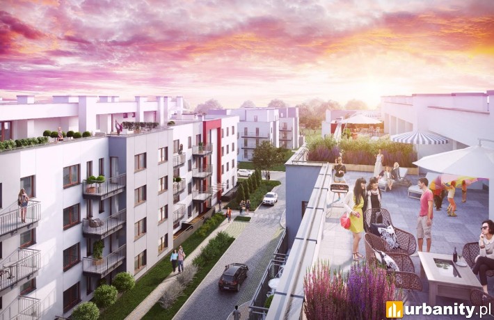 Projekt osiedla Vitalia na wrocławskiej Klecinie
