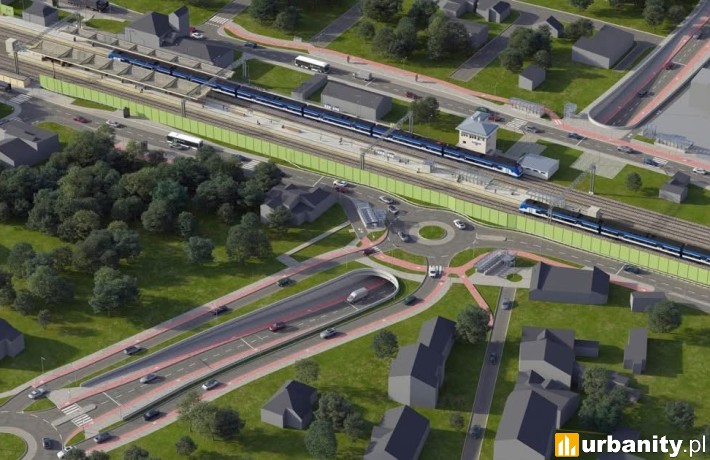 Ruszyła modernizacja linii Warszawa Wawer - Otwock, wiz. PKP PLK/ Materiały prasowe