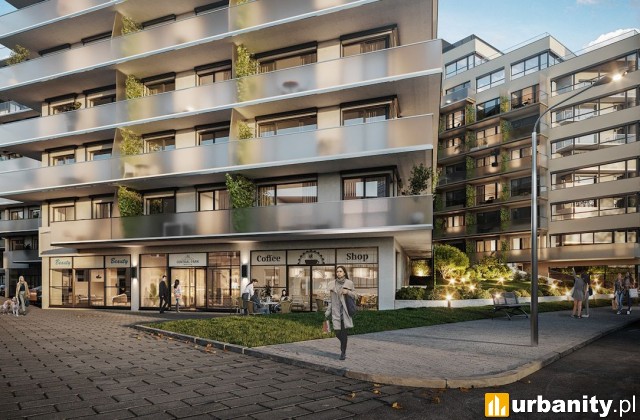Apartamenty Central Park, wizualizacja, wiz. materiały inwestora