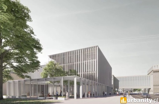 Archiwum Państwowe w Łodzi, koncepcja inwestycji, wiz. materiały prasowe