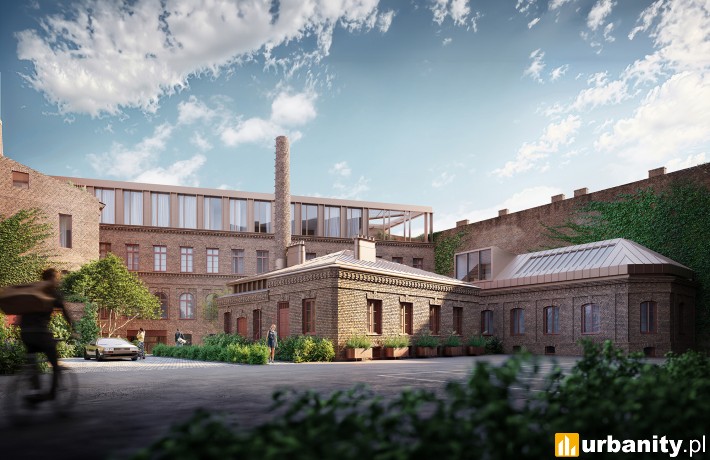 Cukry Praga, projekt inwestycji. wiz. materiały inwestora