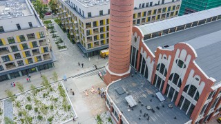 Nowy plac miejski w Łodzi w sąsiedztwie perły secesyjnej architektury