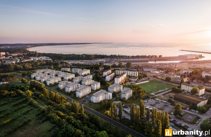 Osiedle Porto w Gdańsku - wizualizacja