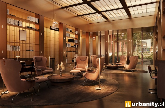 Salon Literacko Montblanc w Apartamentach Gutenberga, wiz. materiały inwestora