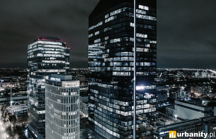 Wieżowiec Skyliner w centrum Warszawy, fot. materiały prasowe