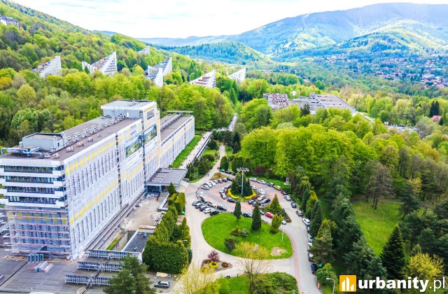 Uzdrowisko Ustroń - prace remontowe, fot. materiały prasowe
