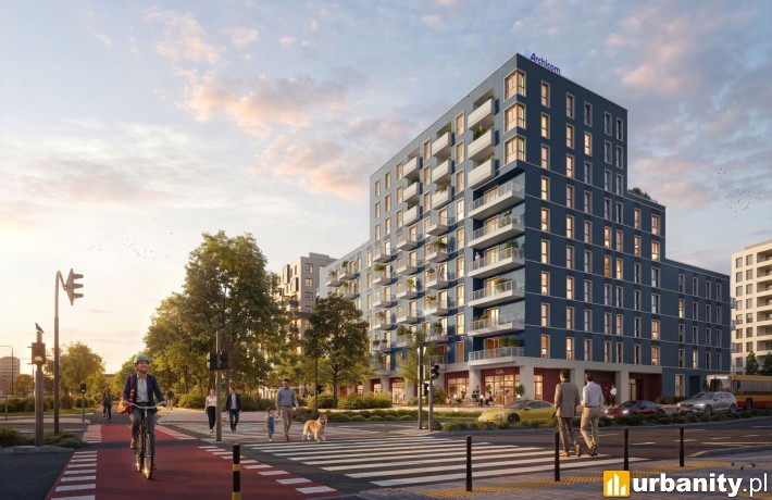 Archicom wprowadza do sprzedaży mieszkania z nowego etapu Modern Mokotów, wiz. materiały dewelopera