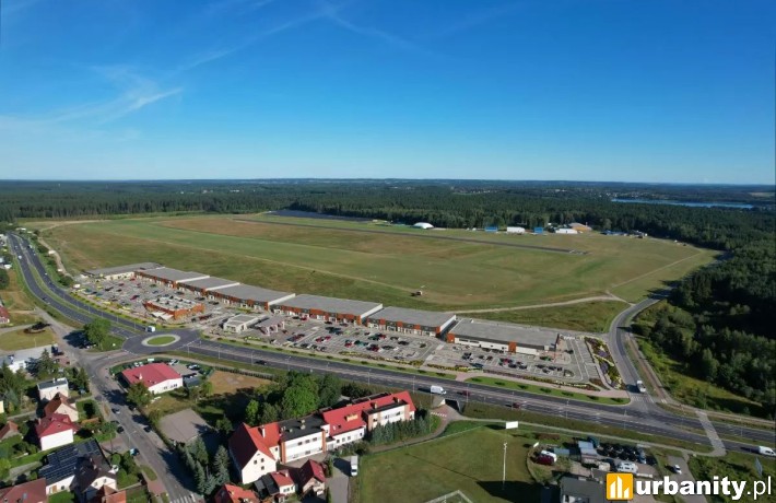 Tak wyglądał będzie docelowo park handlowy Grupy RWS w Olsztynie, wiz. materiały inwestora