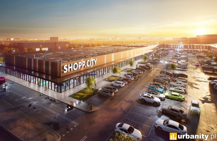 Park Handlowy Shopp.City w Mysłowicach, wizualizacja, wiz. materiały inwestora
