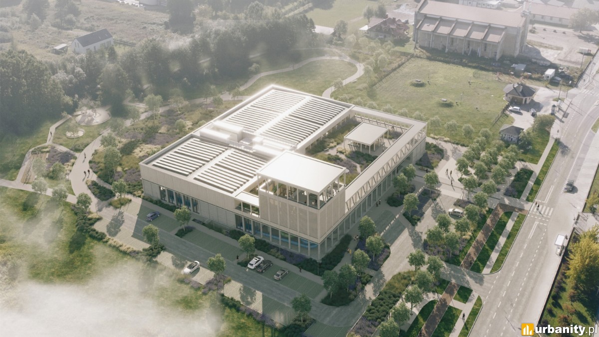 Basen, sauny i ogród na dachu. Nowoczesna pływalnia za 92 mln zł powstanie na północy Warszawy