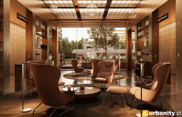 Salon Literacko Montblanc w Apartamentach Gutenberga, wiz. materiały inwestora