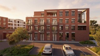 Sochaczewska Vita, projekt inwestycji na Bemowie, wiz. materiały dewelopera