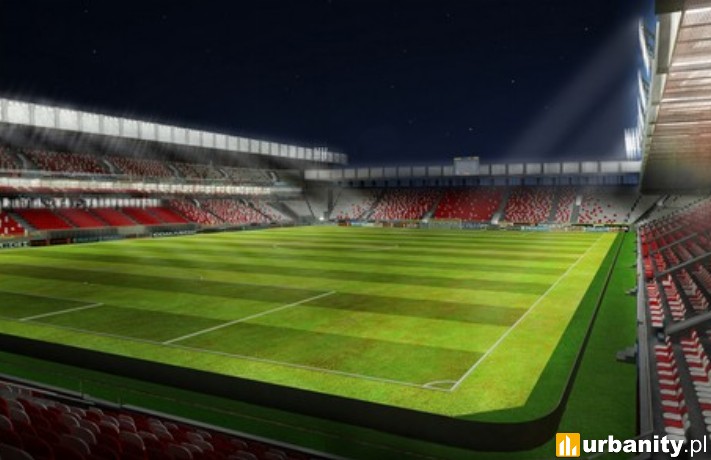 Projekt nowego stadionu Cracovii